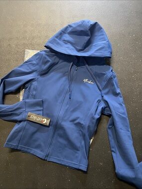 Women’s Ethika Fitted Zip Hoodie Glide in Midnight Blue